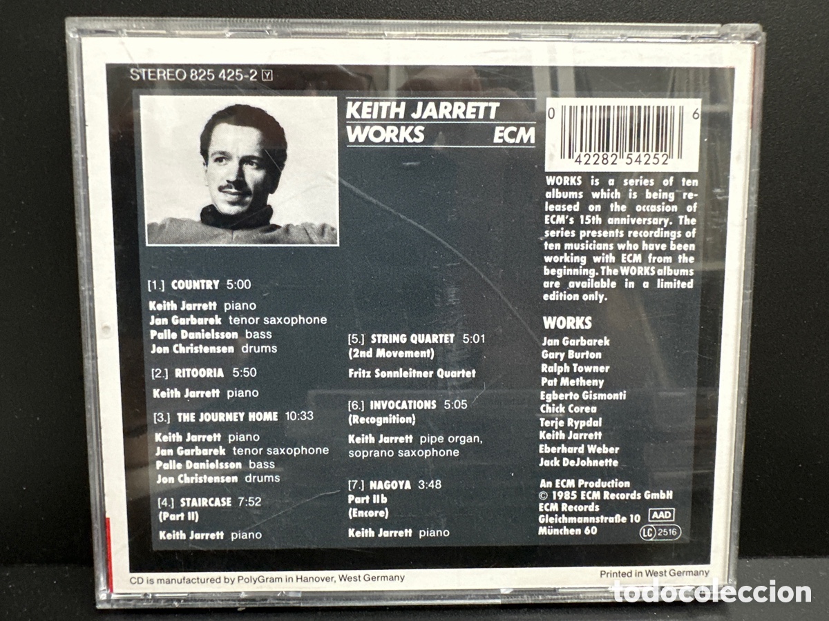 CDs de m&uacute;sica: Keith Jarrett - Works (CD) - Foto 2