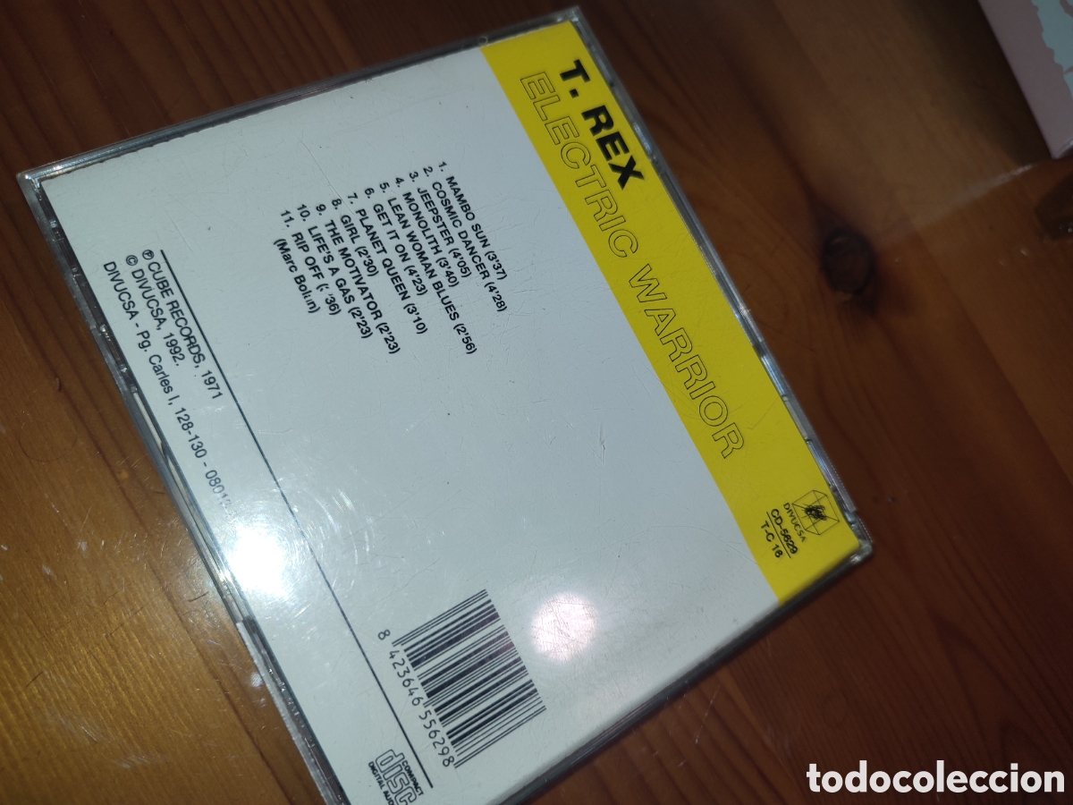 CDs de m&uacute;sica: cd de T - Rex &rdquo; Electric Warrior &rdquo; buen estado - Foto 2