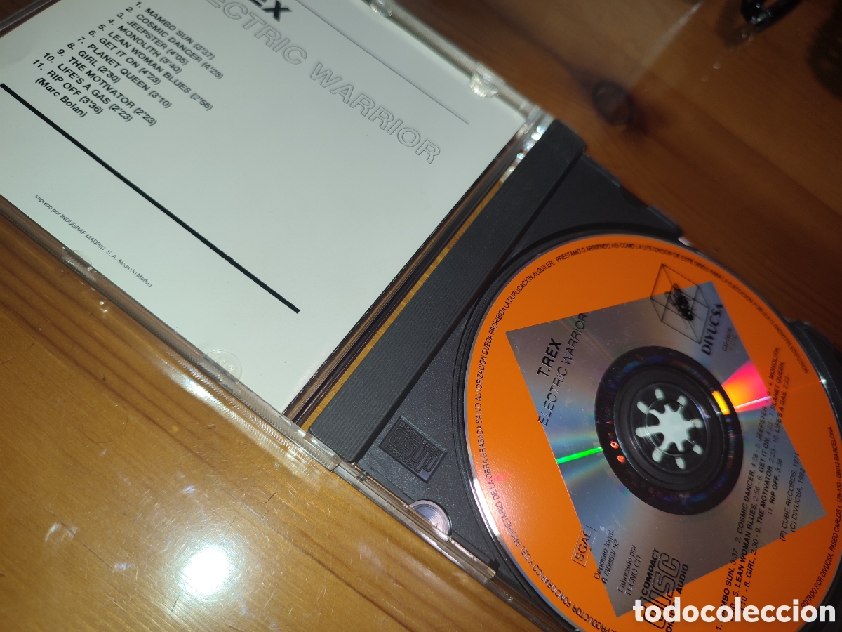 CDs de m&uacute;sica: cd de T - Rex &rdquo; Electric Warrior &rdquo; buen estado - Foto 3
