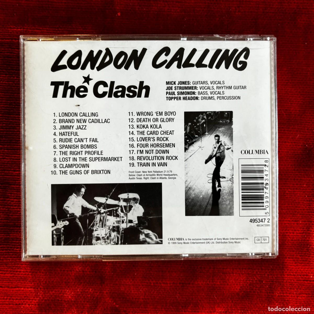 CDs de m&uacute;sica: THE CLASH. LONDON CALLING - Foto 2