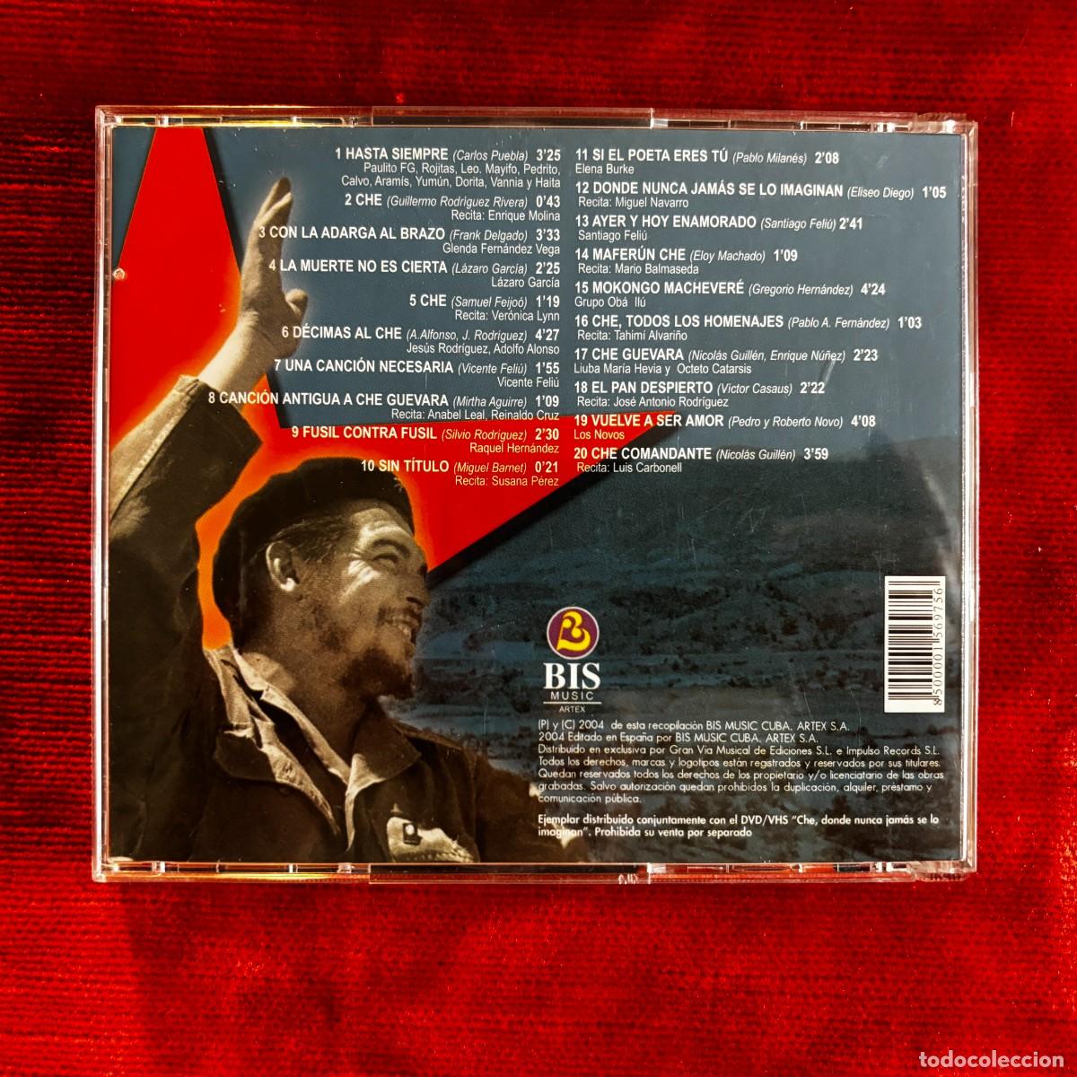 CDs de m&uacute;sica: CHE. HASTA LA VICTORIA SIEMPRE - Foto 2