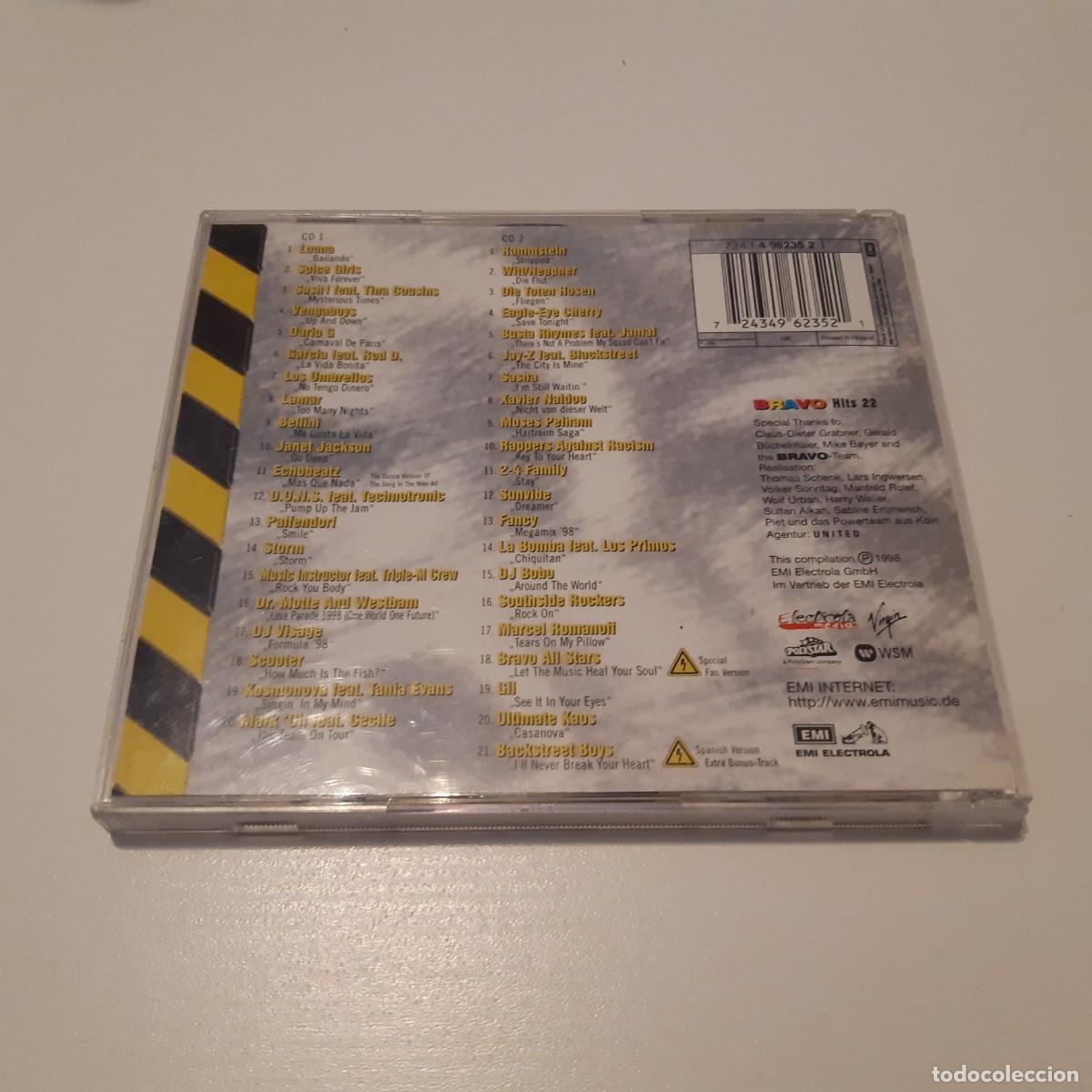 CDs de m&uacute;sica: CD RECOPILATORIO BRAVO HITS - Foto 2