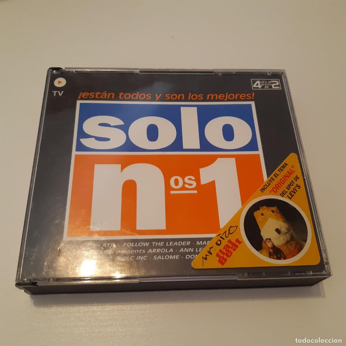 CDs de m&uacute;sica: CD RECOPILATORIO SOLO NUMEROS 1 - Foto 1