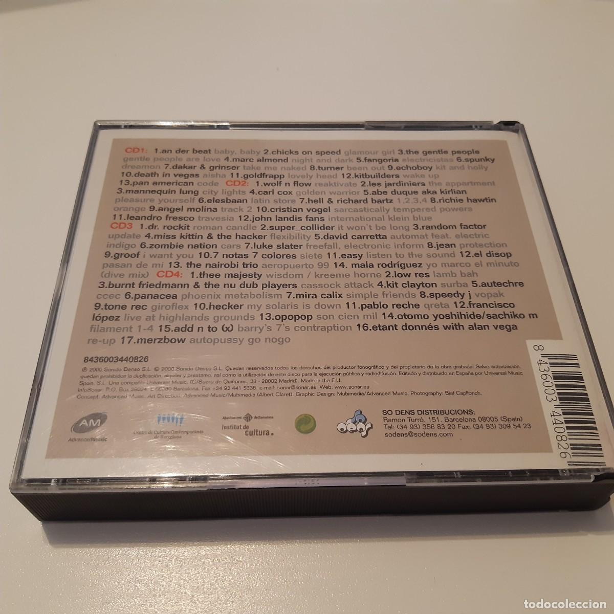 CDs de m&uacute;sica: CD RECOPILATORIO SONAR 2000 - Foto 2