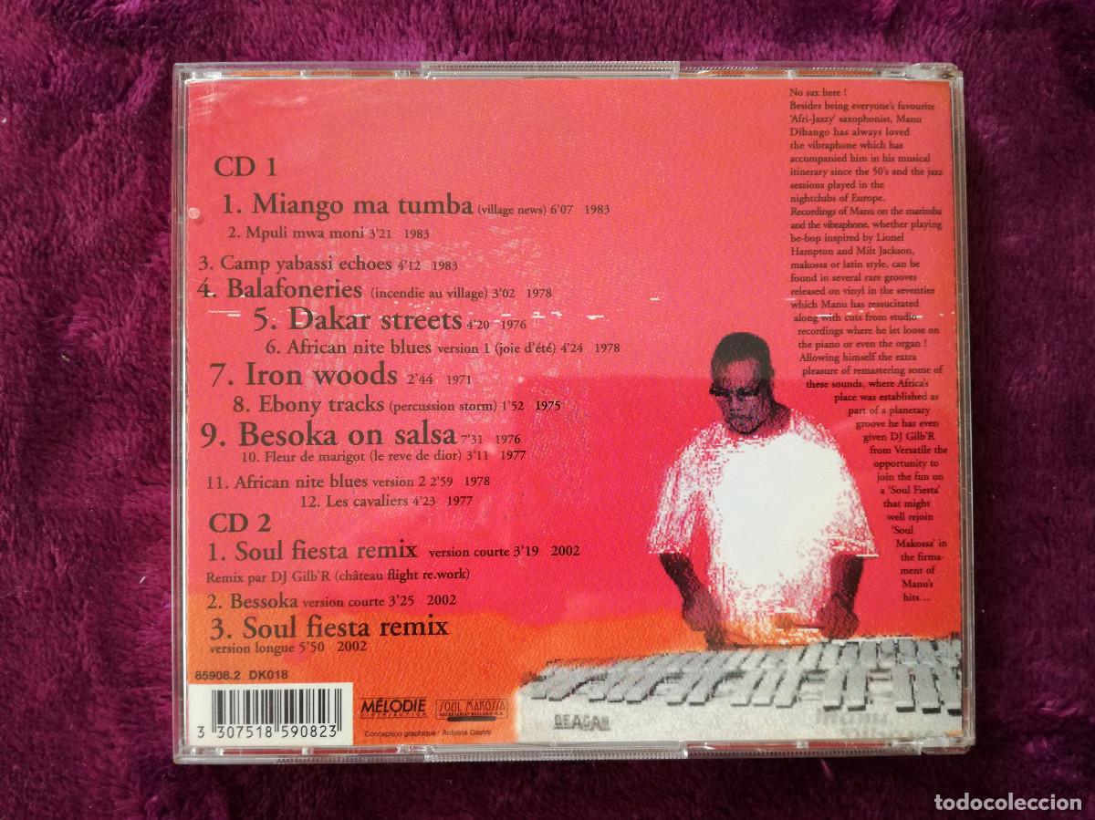 CDs de m&uacute;sica: MANU DIBANGO - B SIDES - 2XCD - PEDIDO MINIMO 7&euro; - Foto 4