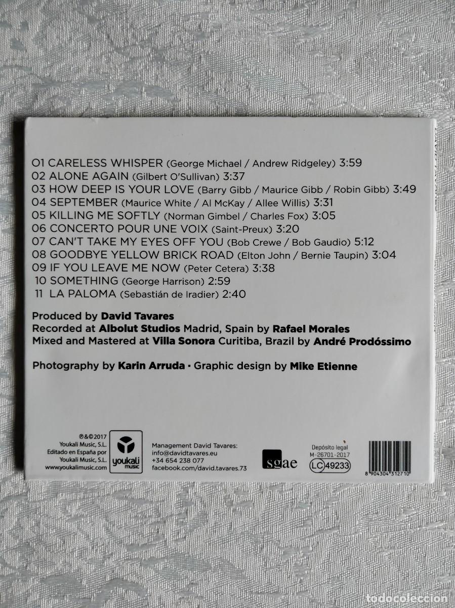 CDs de m&uacute;sica: DAVID TAVARES - Alone again - Foto 2