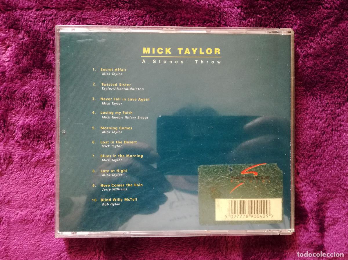 CDs de m&uacute;sica: MICK TAYLOR - A STONES  THROW - ROLLING - CD - PEDIDO MINIMO 7&euro; - Foto 3
