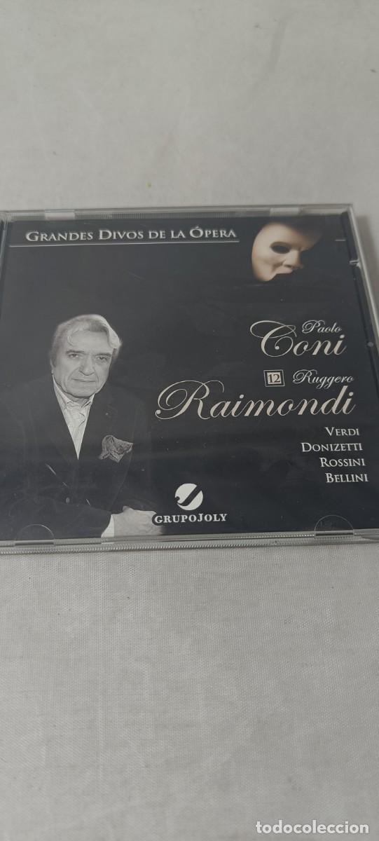 Music CDs: CD GRANDES DIVOS DE LA &Oacute;PERA N&ordm; 12 PAOLO CONDI / RUGGERO RAIMONDI