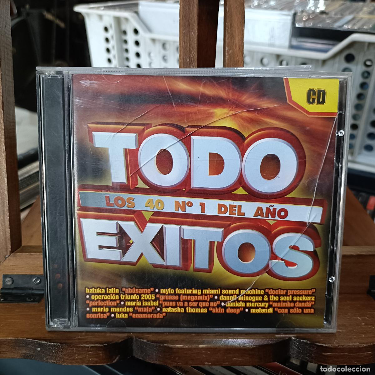 CDs de m&uacute;sica: Todo &Eacute;xitos - Los 40 n&ordm; 1 del a&ntilde;o - Doble CD. - Foto 1
