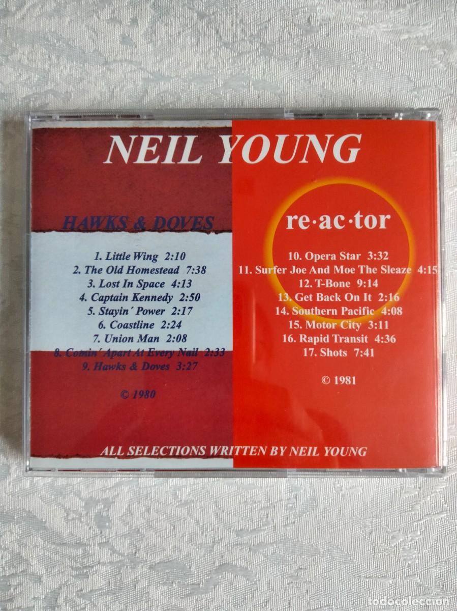 CDs de m&uacute;sica: NEIL YOUNG - Hawks & Doves / Reactor - Foto 2