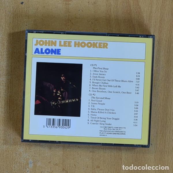 CDs de m&uacute;sica: JOHN LEE HOOKER - ALONE - CD - Foto 2