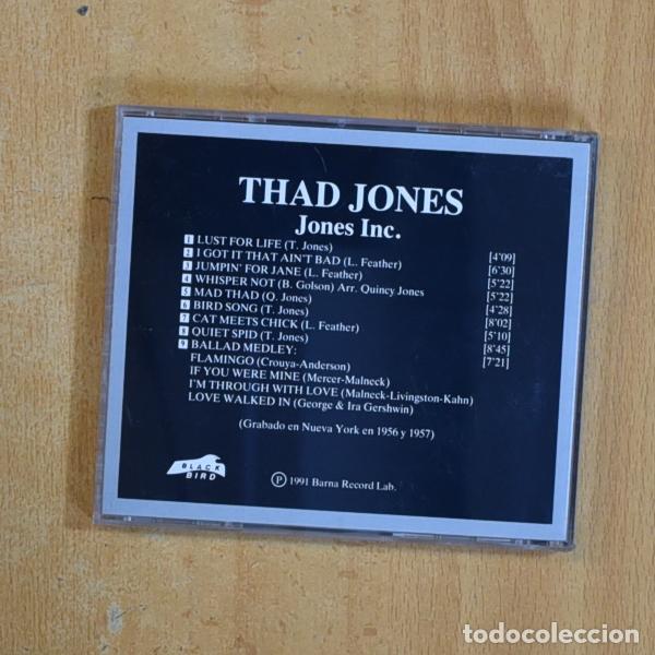 CDs de m&uacute;sica: THAD JONES - JONES INC - CD - Foto 2