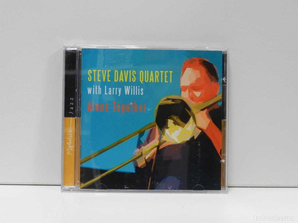CDs de m&uacute;sica: DISCO CD. Steve Davis Quartet With Larry Willis &ndash; Alone Together. COMPACT DISC. - Foto 1