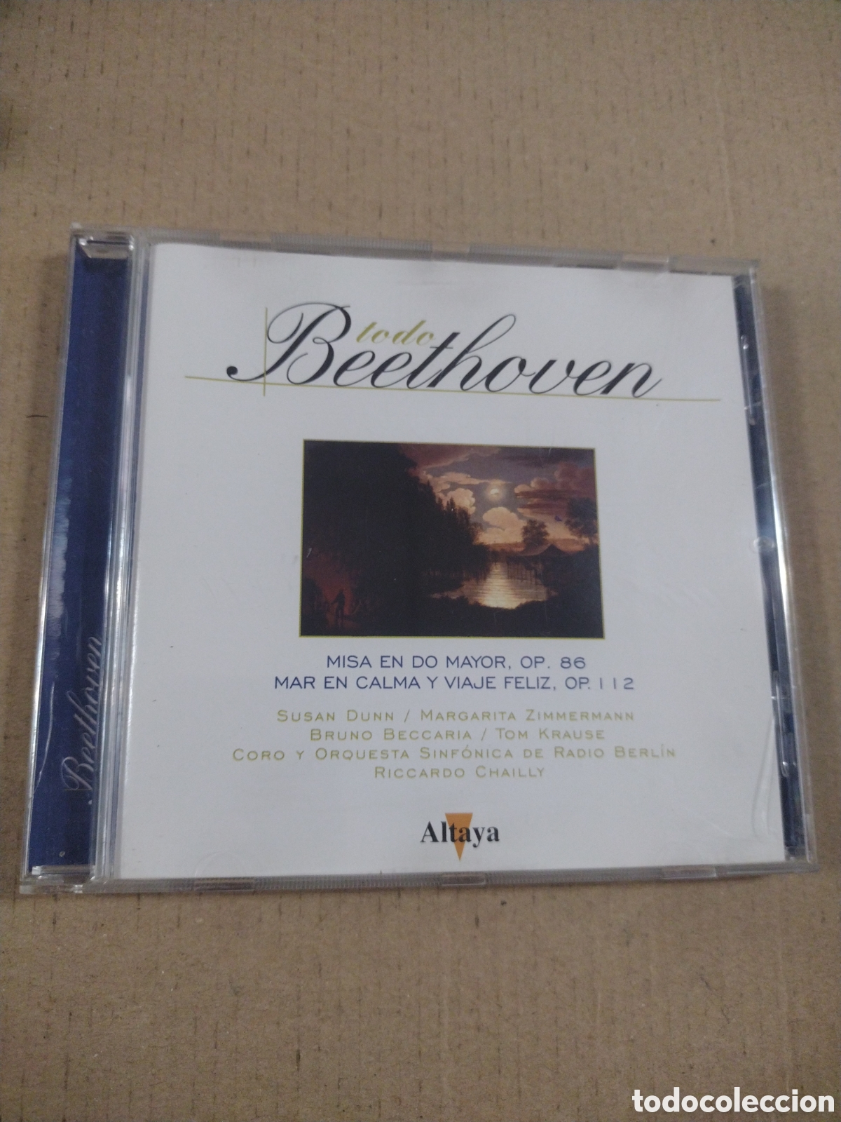 CDs de m&uacute;sica: Todo Beethoven. Misa en Do mayor OP 86. CD - Foto 1