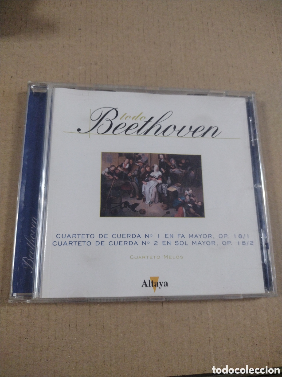 CDs de m&uacute;sica: Todo Beethoven. Cuarteto de cuerda N&ordm;1... CD - Foto 1