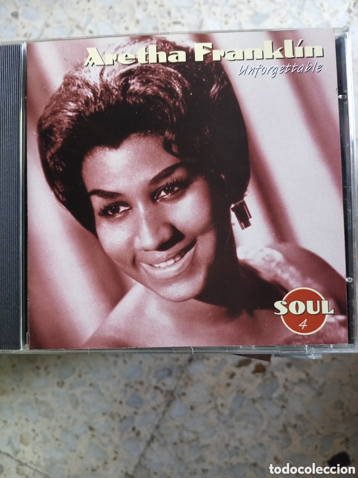CDs de m&uacute;sica: CD ARETHA FRANKLIN UNFORGETTABLE SOUL 4 - Foto 1
