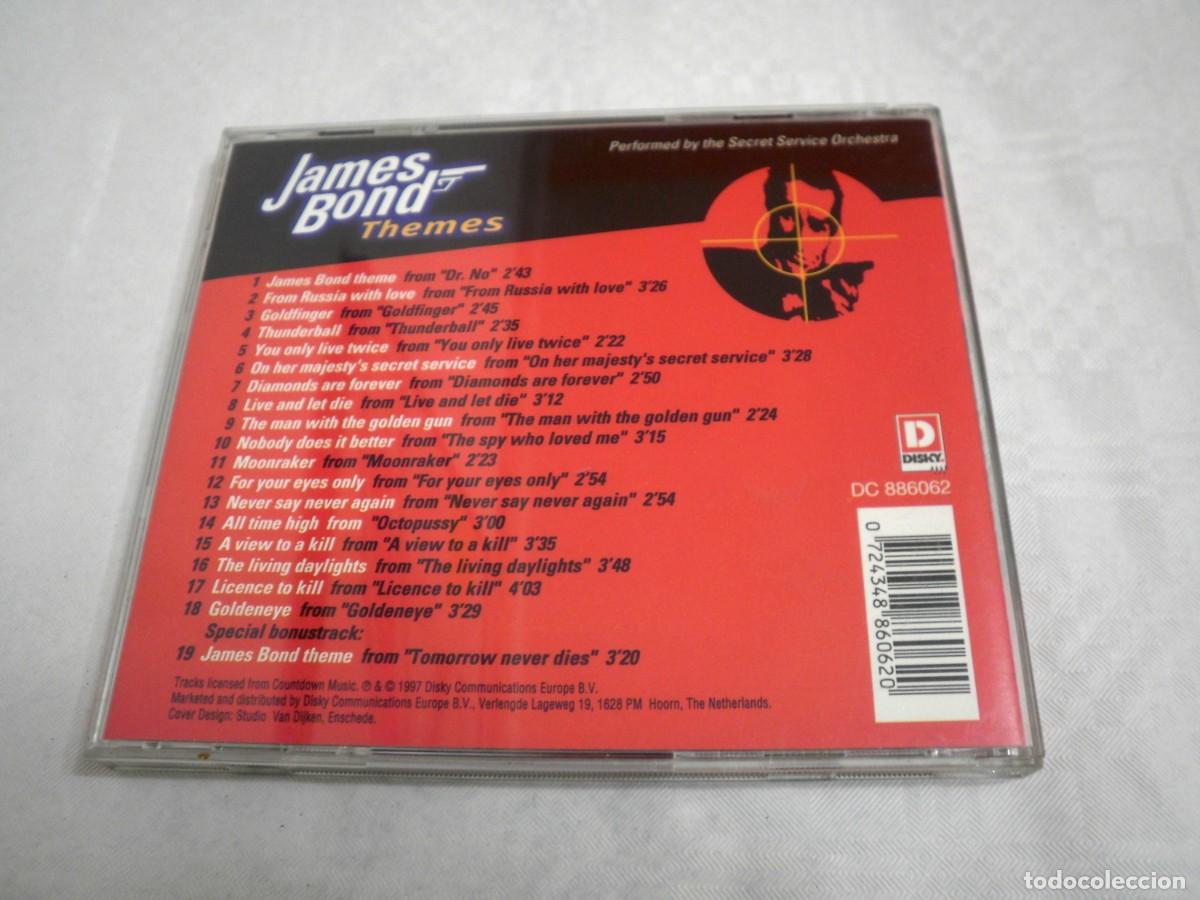 CDs de m&uacute;sica: James Bond Themes (CD) - Foto 3