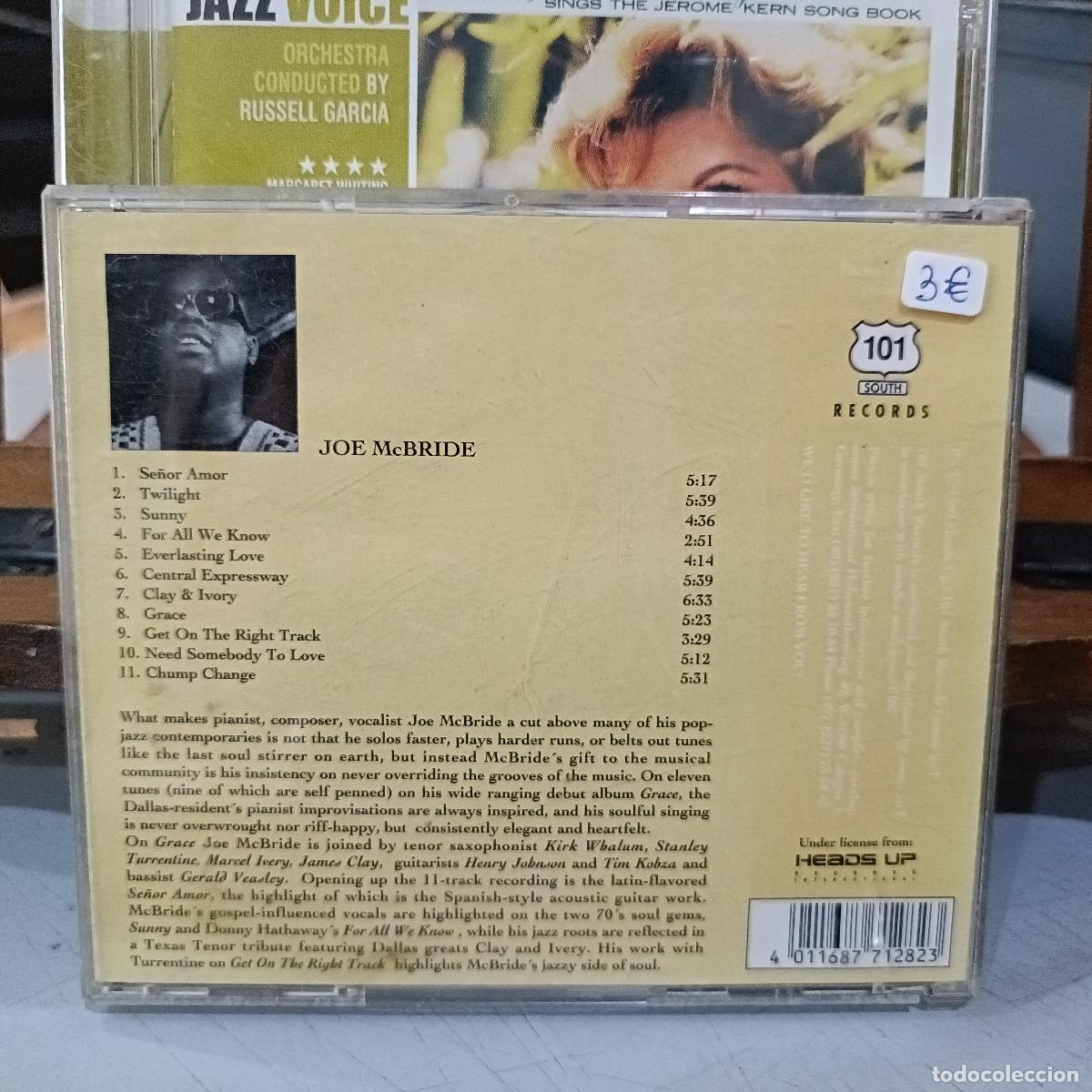 CDs de m&uacute;sica: Joe McBride - Grace - Lite Jazz - CD. - Foto 2