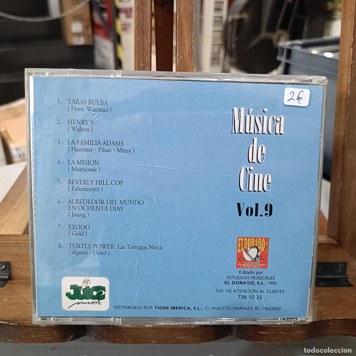 CDs de m&uacute;sica: M&uacute;sica de Cine - Vol. 9 - CD. - Foto 2