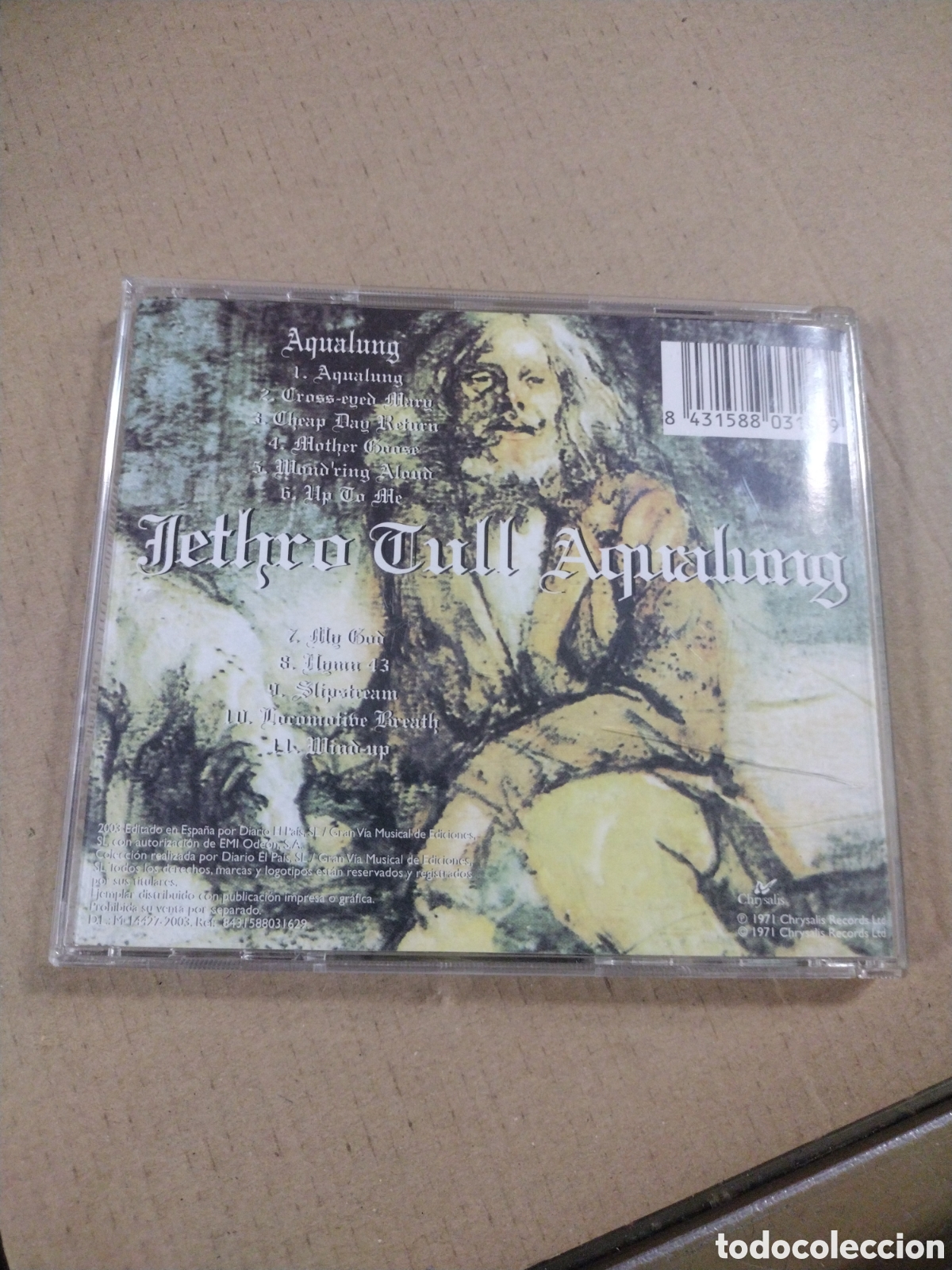 CDs de m&uacute;sica: JETHRO TULL. AQUALUNG. CD - Foto 2