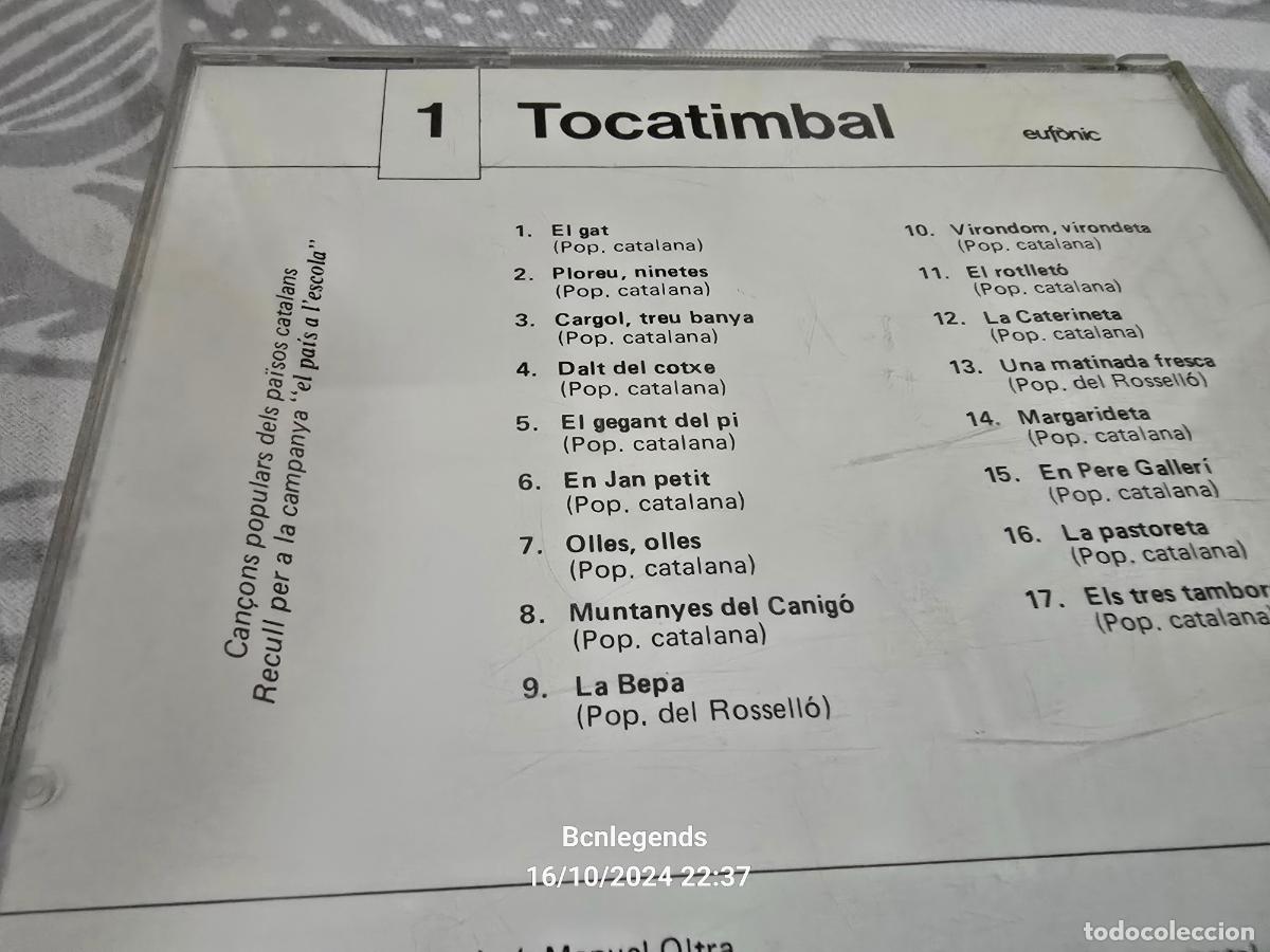 CDs de m&uacute;sica: TOCATIMBAL 1 CD INFANTIL SE - Foto 2
