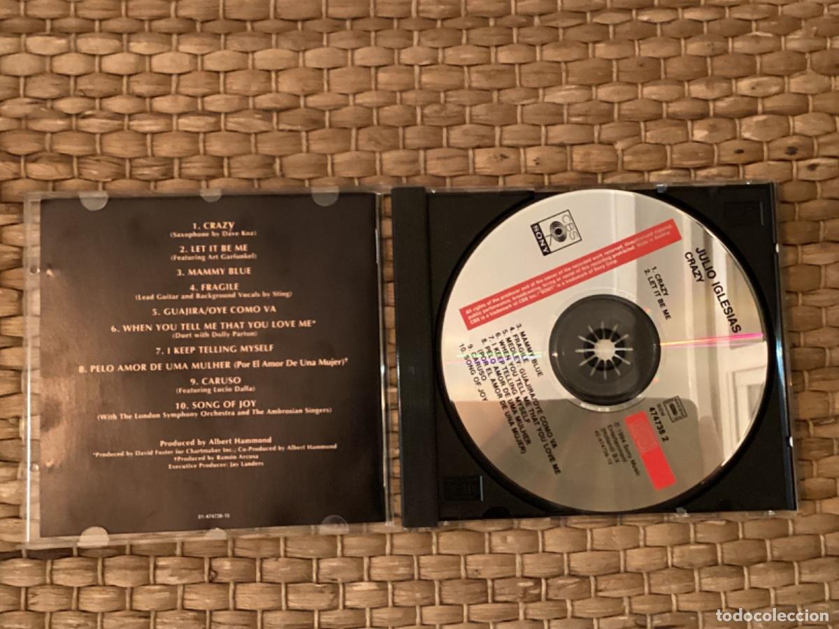 CDs de m&uacute;sica: 29 CD Julio Iglesias - Crazy - Foto 2