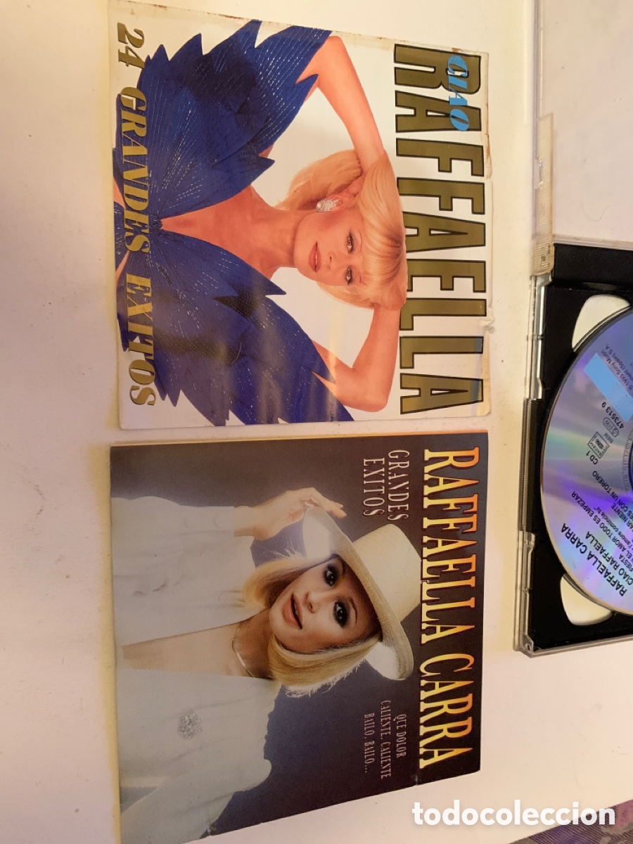 CDs de m&uacute;sica: Lote raffaella carra exitos - Foto 2