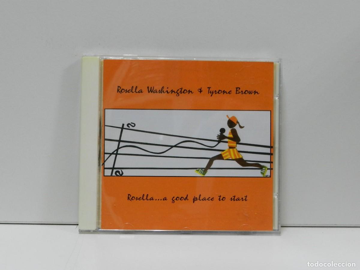 CDs de M&uacute;sica: DISCO CD. Rosella Washington & Tyrone Brown &ndash; Rosella... A Good Place To Start. COMPACT DISC.