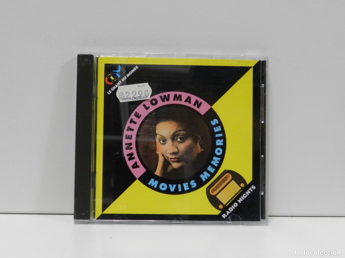 CDs de M&uacute;sica: DISCO CD. Annette Lowman &ndash; Movies Memories. COMPACT DISC.