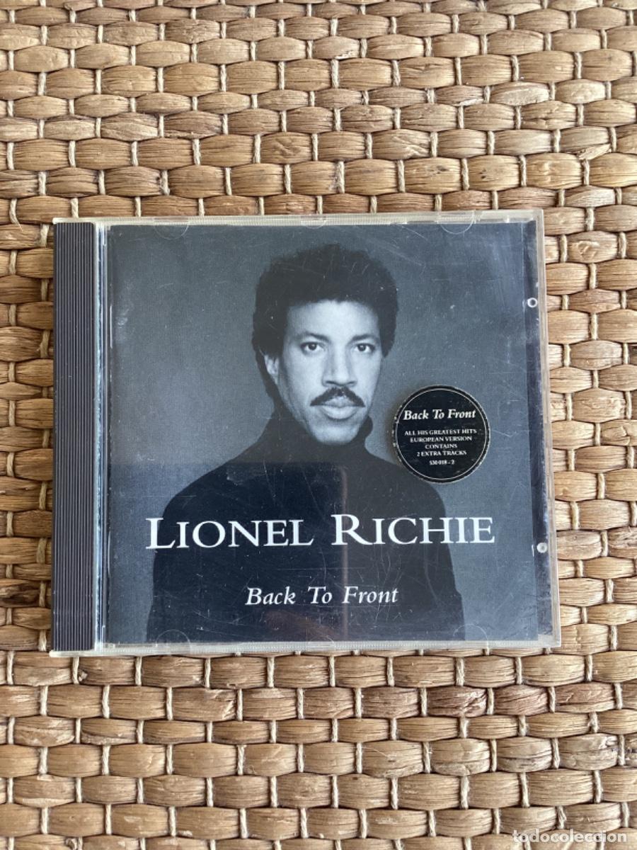 CDs de m&uacute;sica: 58 Lionel Richie - Back to front - Foto 1