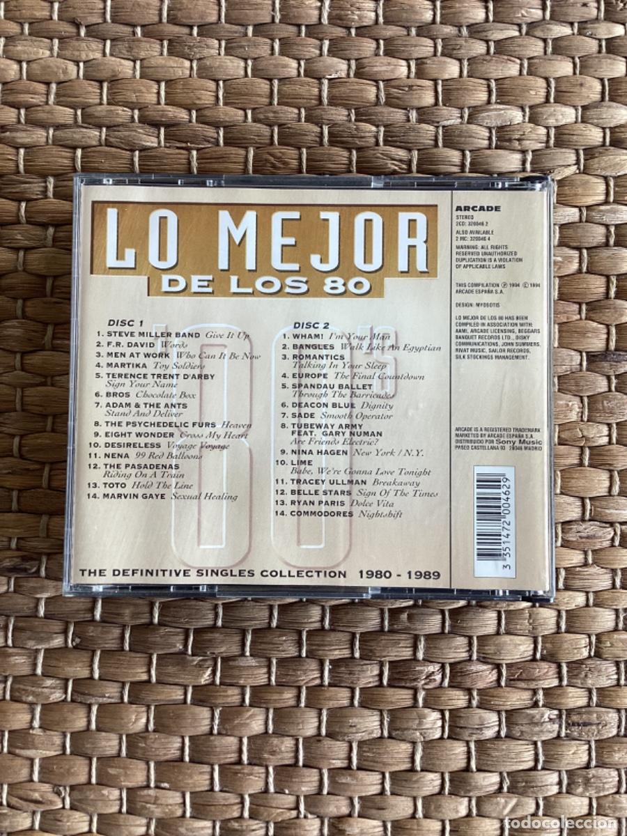 CDs de m&uacute;sica: 64 CD Lo mejor de los 80 - Foto 4