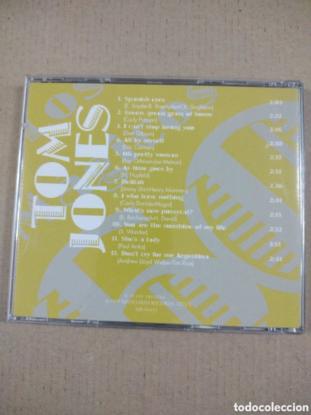 CDs de m&uacute;sica: Tom Jones. LOS M&Aacute;GICOS 60. CD CD - Foto 2