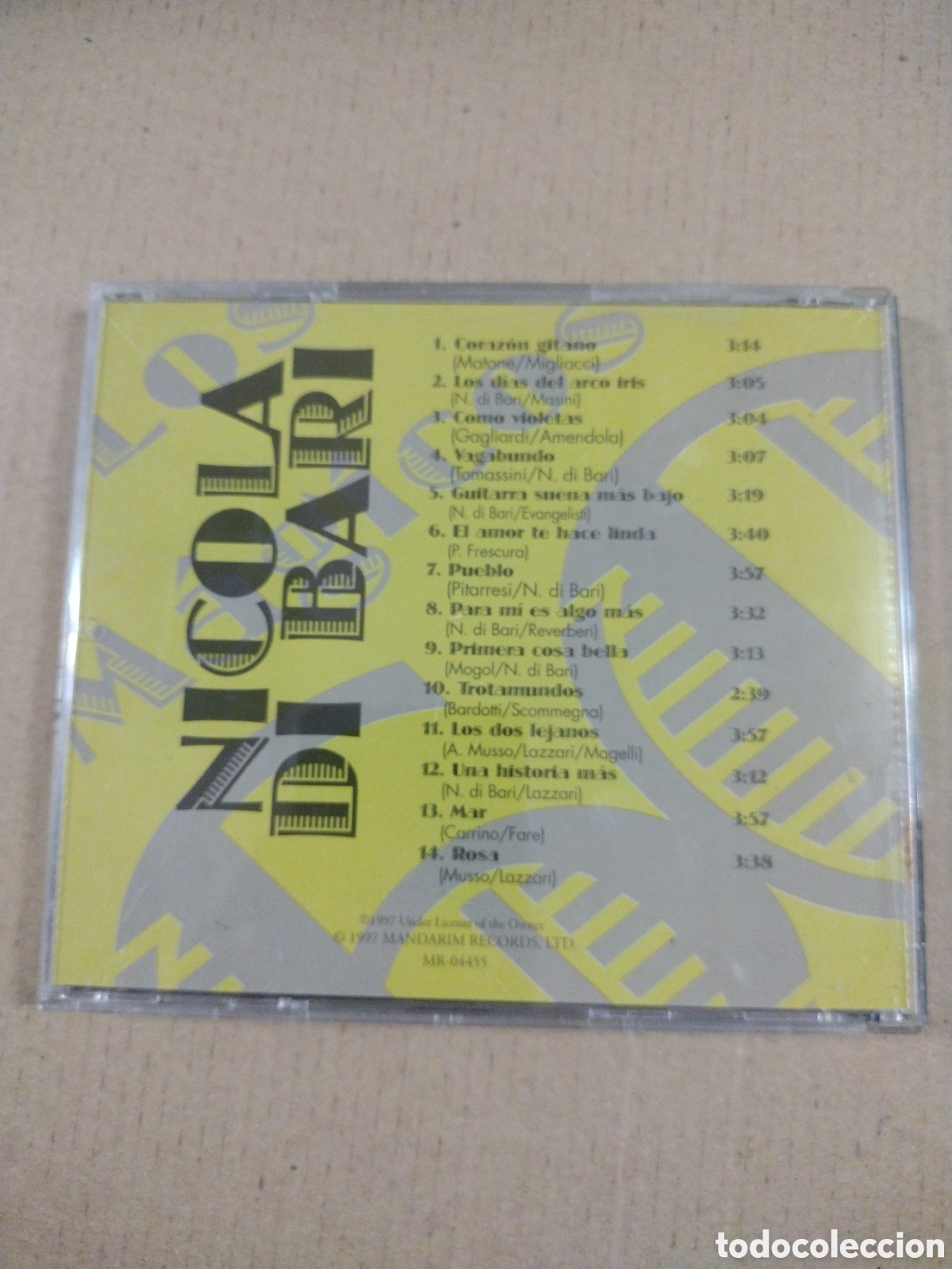CDs de m&uacute;sica: Nicola di Bari. LOS M&Aacute;GICOS 60. CD - Foto 2