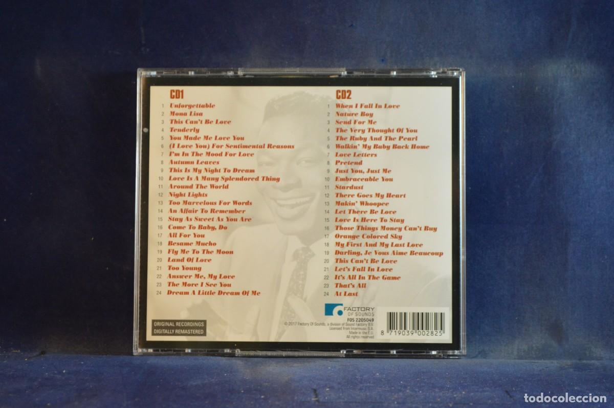 CDs de m&uacute;sica: NAT KING COLE &ndash; SINGS FOR LOVERS - CD - Foto 2