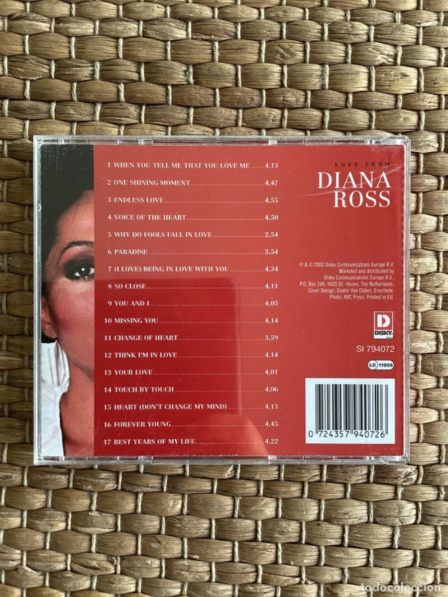 CDs de m&uacute;sica: 84 CD Diana Ross - Love from - Foto 3