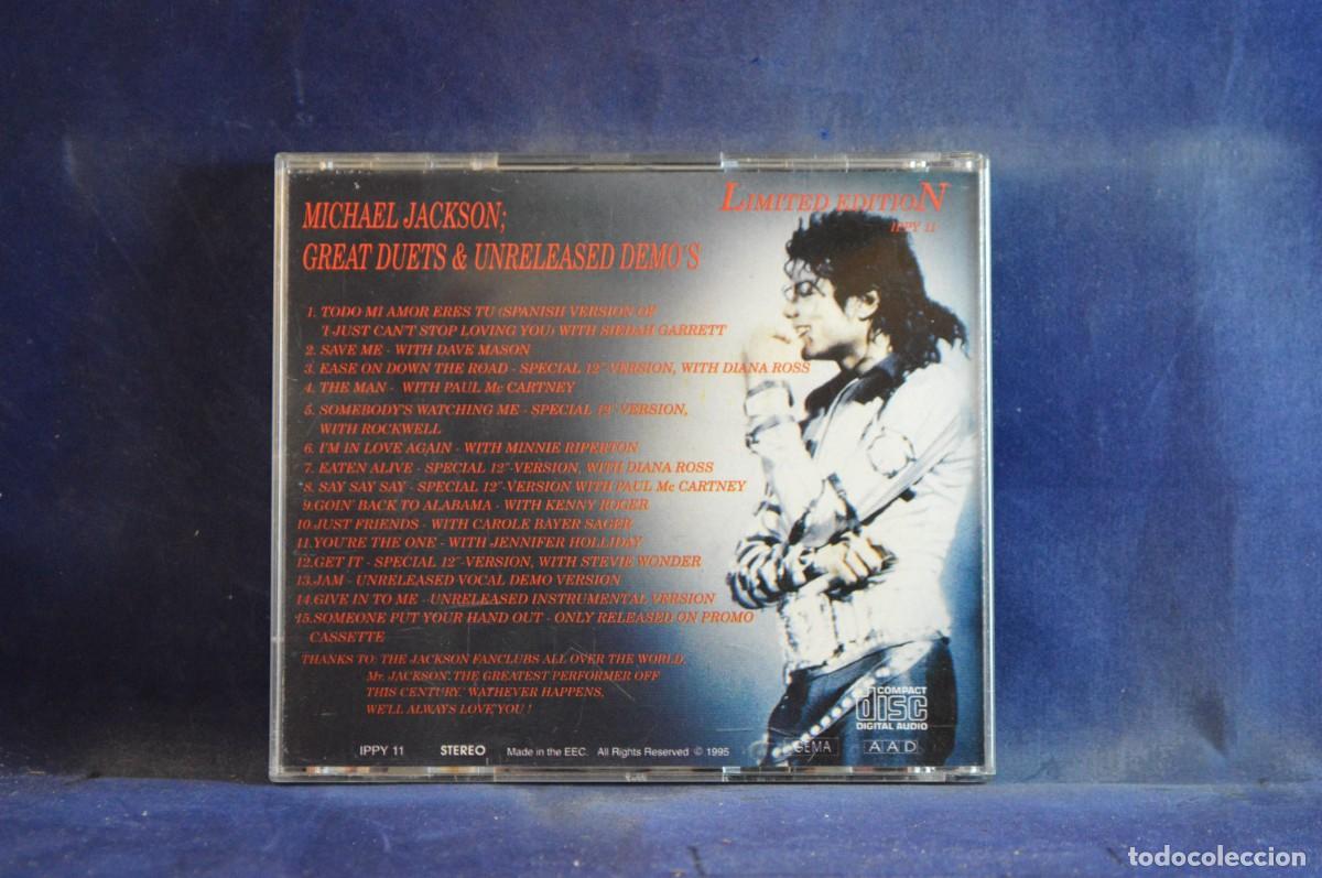 CDs de m&uacute;sica: MICHAEL JACKSON - RARE DUETS Y DEMOS IPPY 11 - CD - Foto 2