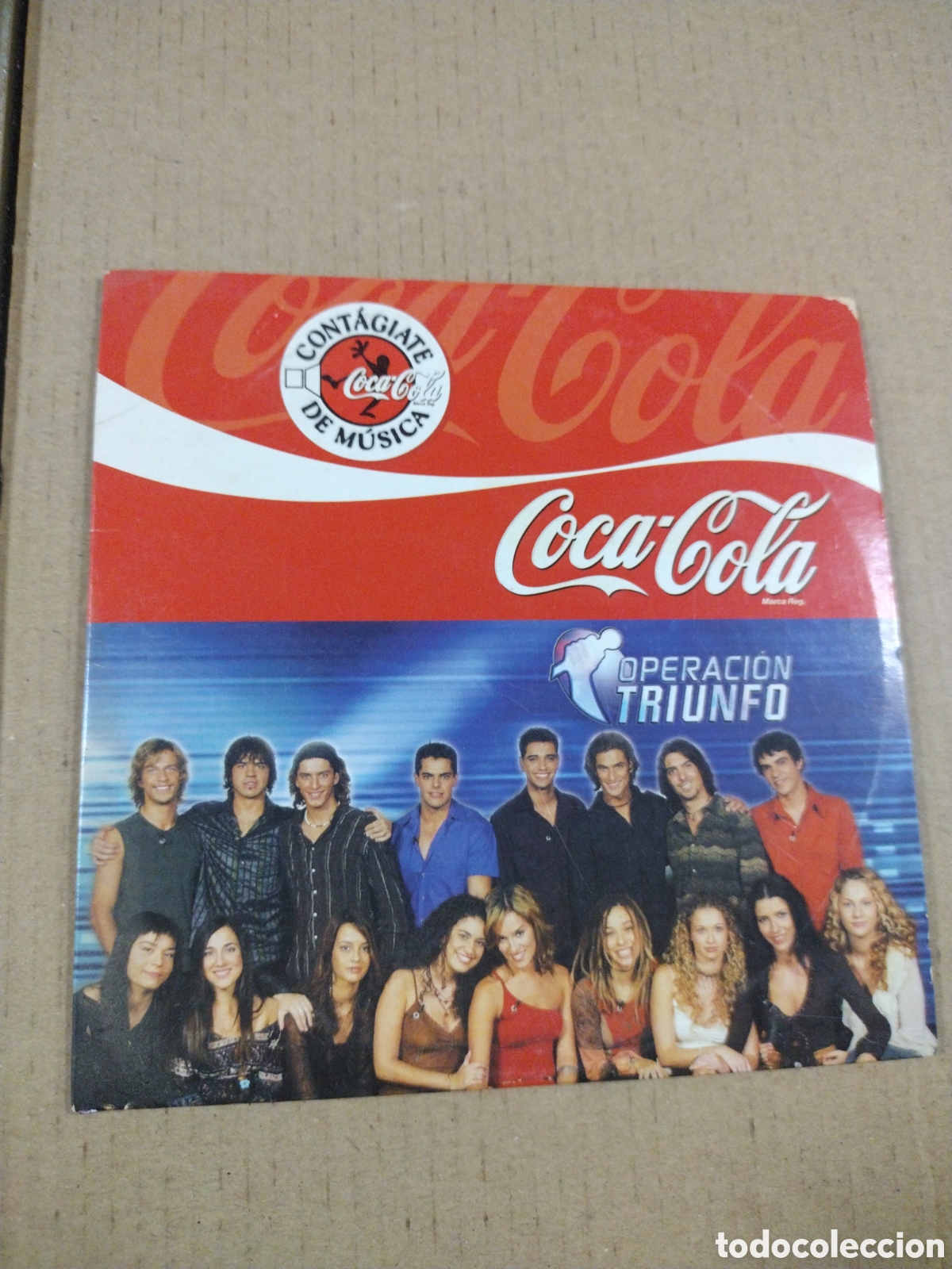CDs de m&uacute;sica: COCA-COLA. OPERACI&Oacute;N TRIUNFO. CD. - Foto 1