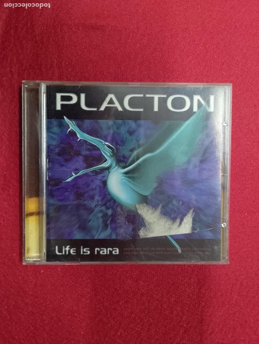 CDs de m&uacute;sica: CD PLACTON - Life is rara - Foto 1