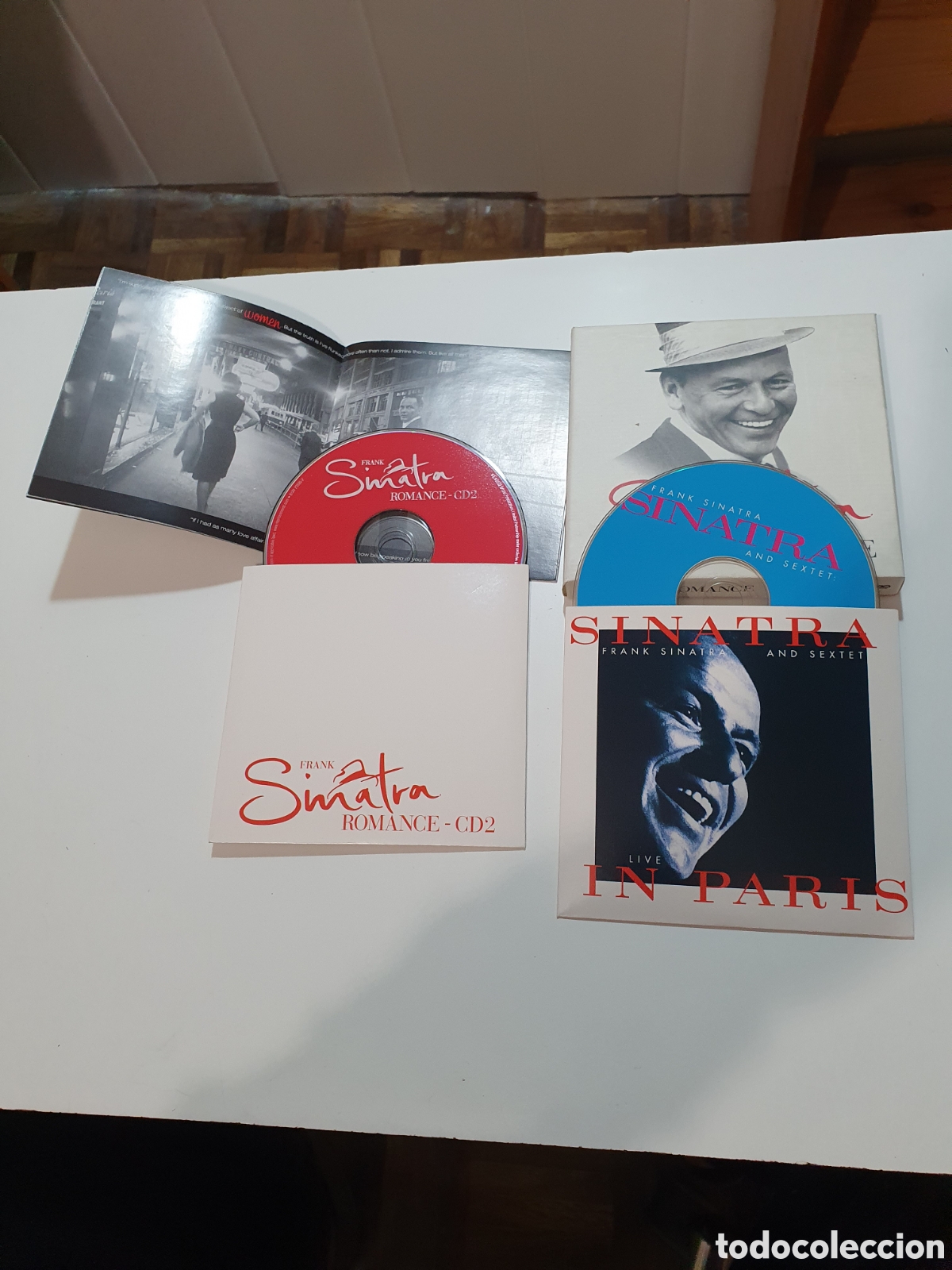 CDs de m&uacute;sica: Cd-16. Frank Sinatra - Romance, Caja Con 2 Cds + Libreto. - Foto 4