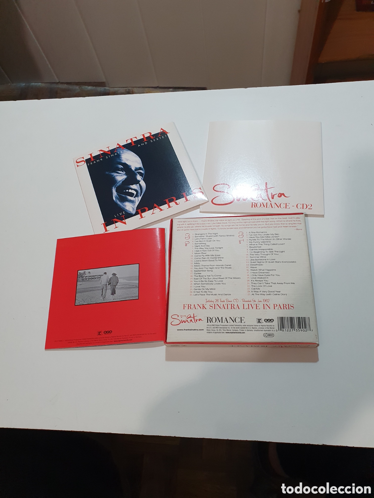 CDs de m&uacute;sica: Cd-16. Frank Sinatra - Romance, Caja Con 2 Cds + Libreto. - Foto 5