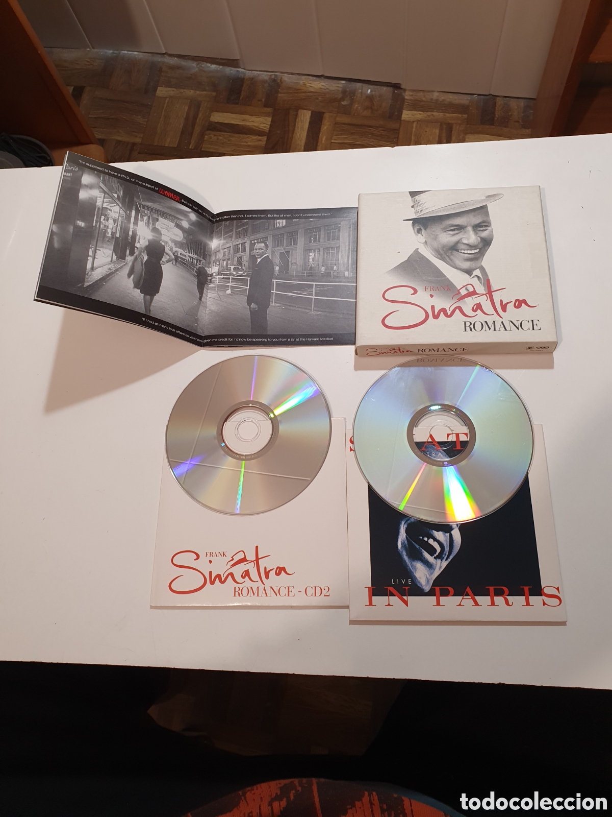 CDs de m&uacute;sica: Cd-16. Frank Sinatra - Romance, Caja Con 2 Cds + Libreto. - Foto 1