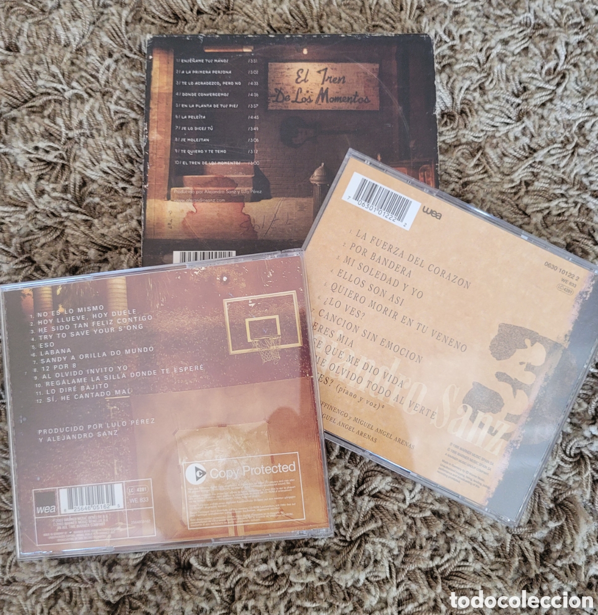 CDs de m&uacute;sica: Alejandro Sanz Lote 3 cds - Foto 3
