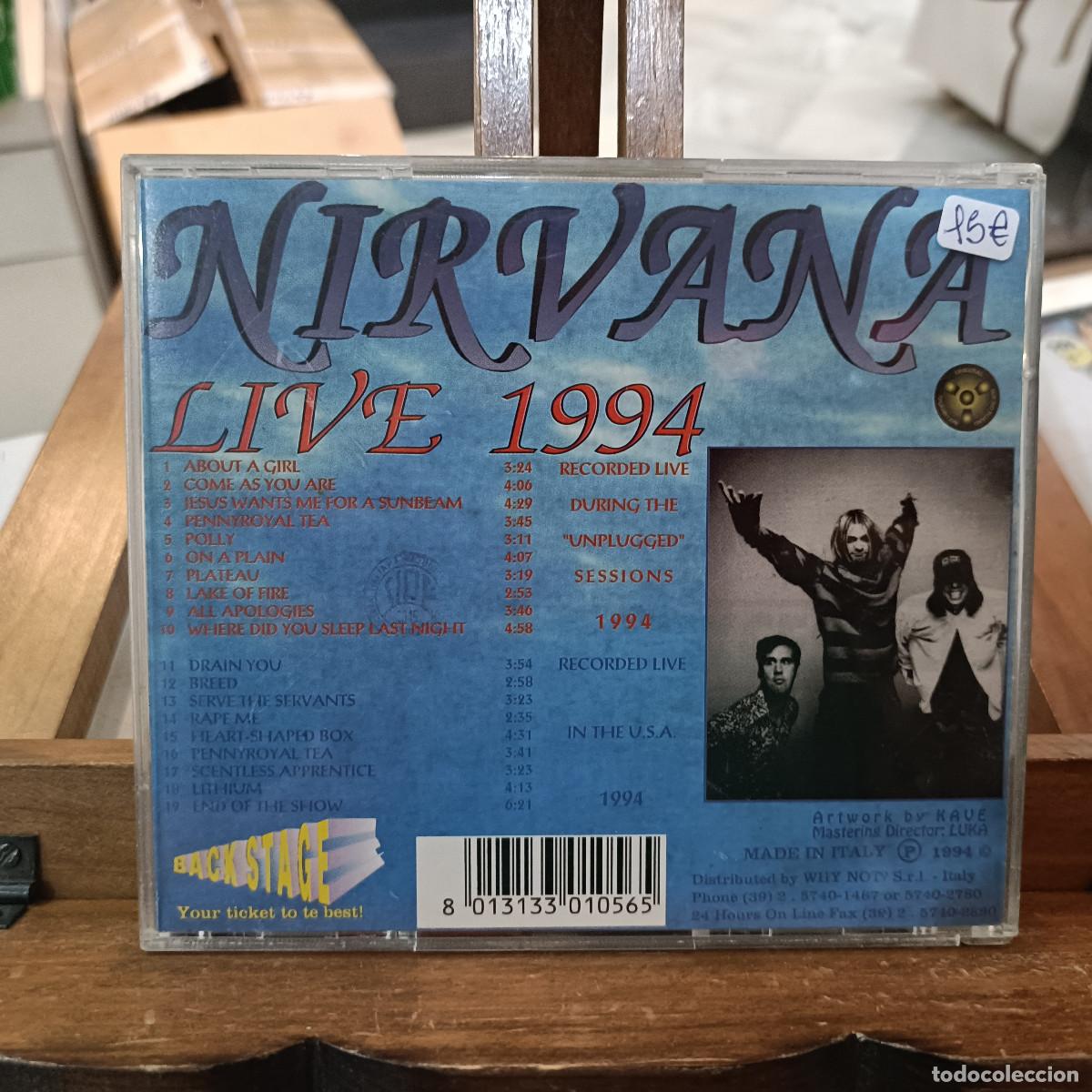 CDs de m&uacute;sica: Nirvana - Live 1994 - CD. - Foto 2