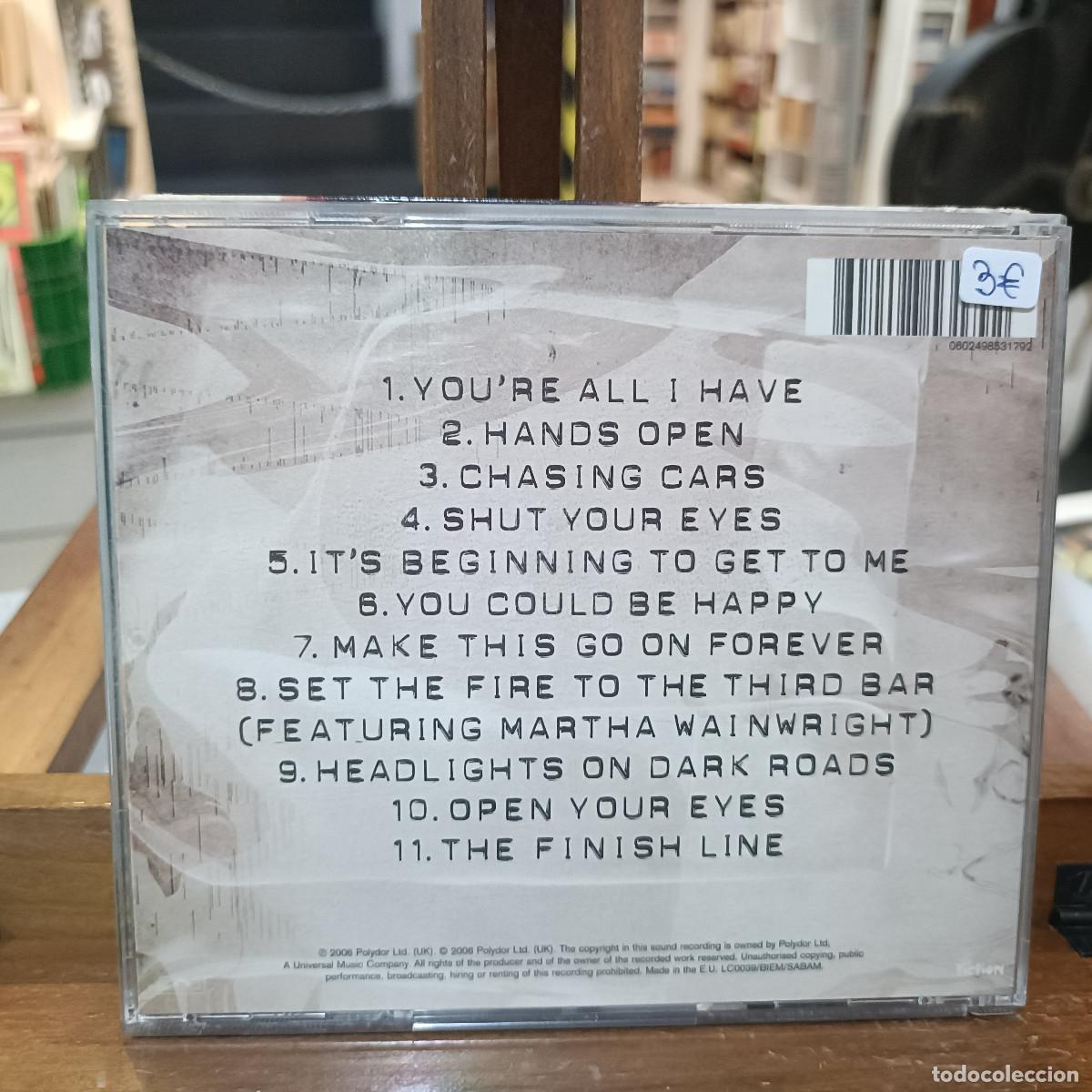 CDs de m&uacute;sica: Snow Patrol - Eyes Open - CD. - Foto 2