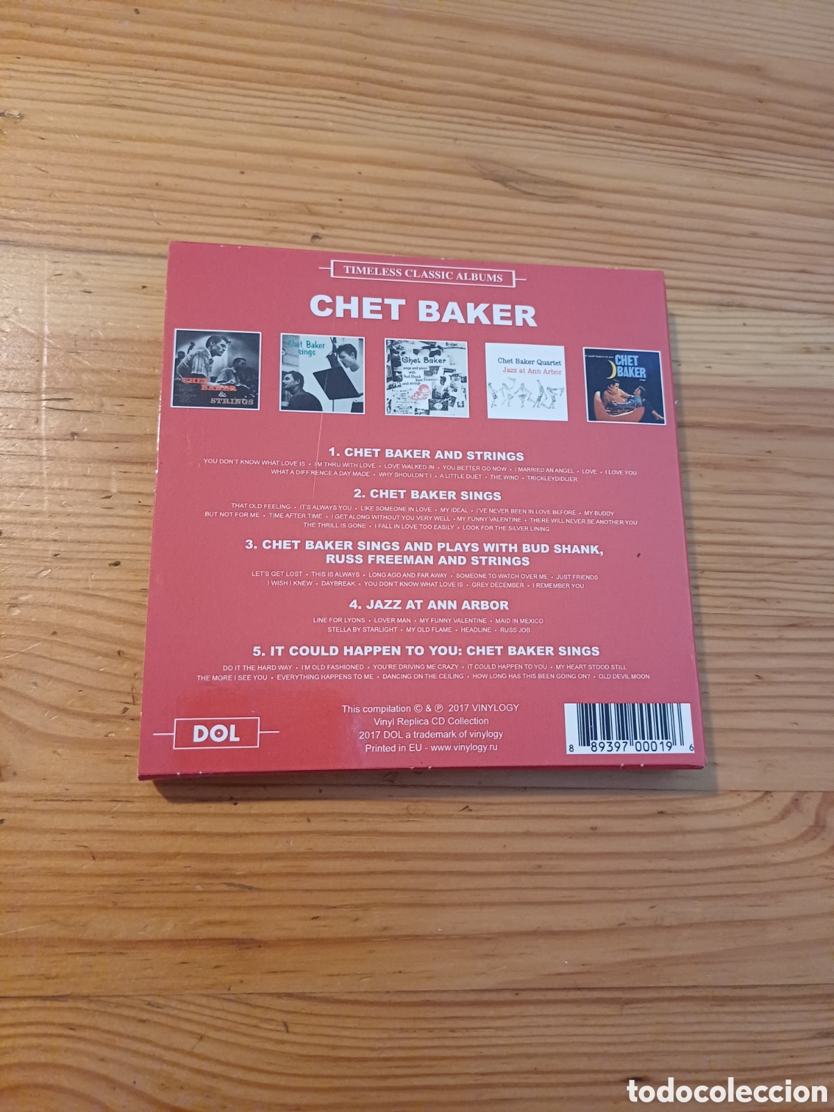CDs de m&uacute;sica: Chet Baker Timeless Classic Albums 5CD - Foto 2