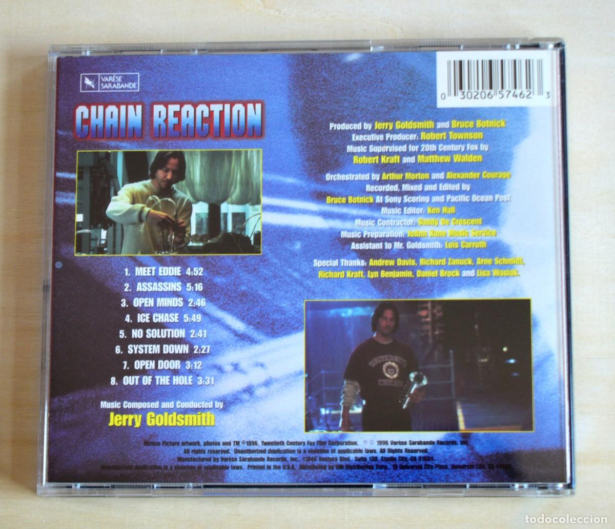 CDs de m&uacute;sica: Chain Reaction - Jerry Goldsmith - Foto 2