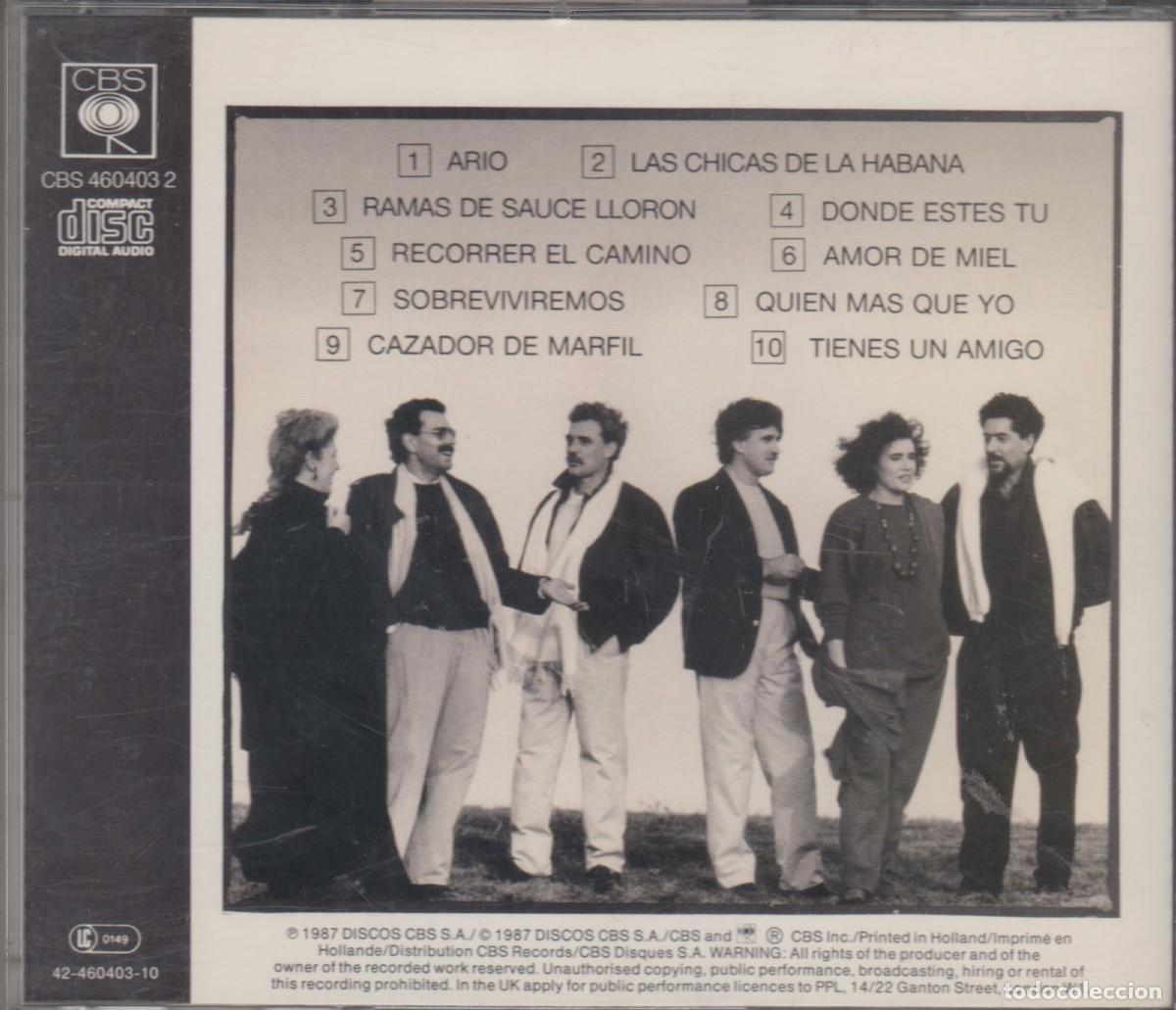 CDs de m&uacute;sica: Mocedades &lrm;cd Sobreviviremos 1987 Spain - Foto 2