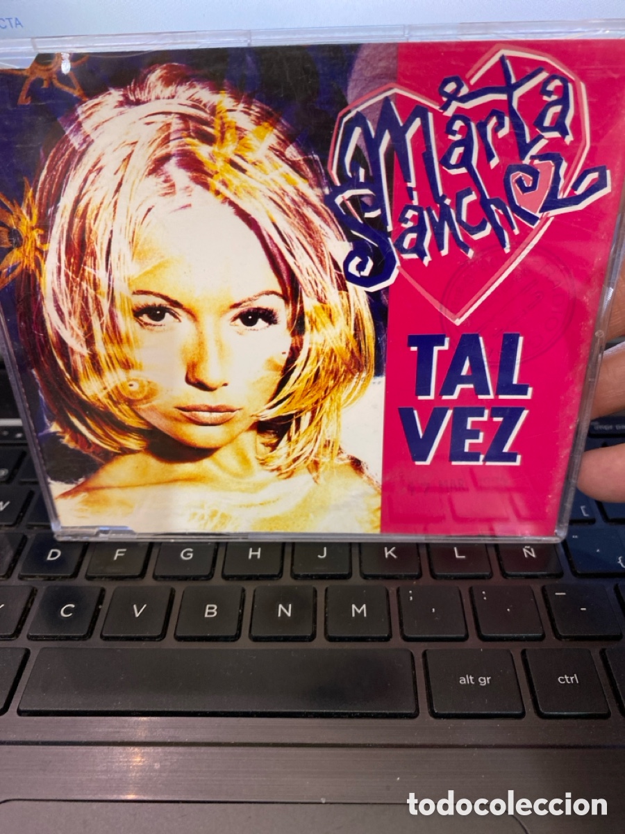 CDs de m&uacute;sica: MARTA SANCHEZ - TAL VEZ CD SINGLE 1 TEMA - Foto 1