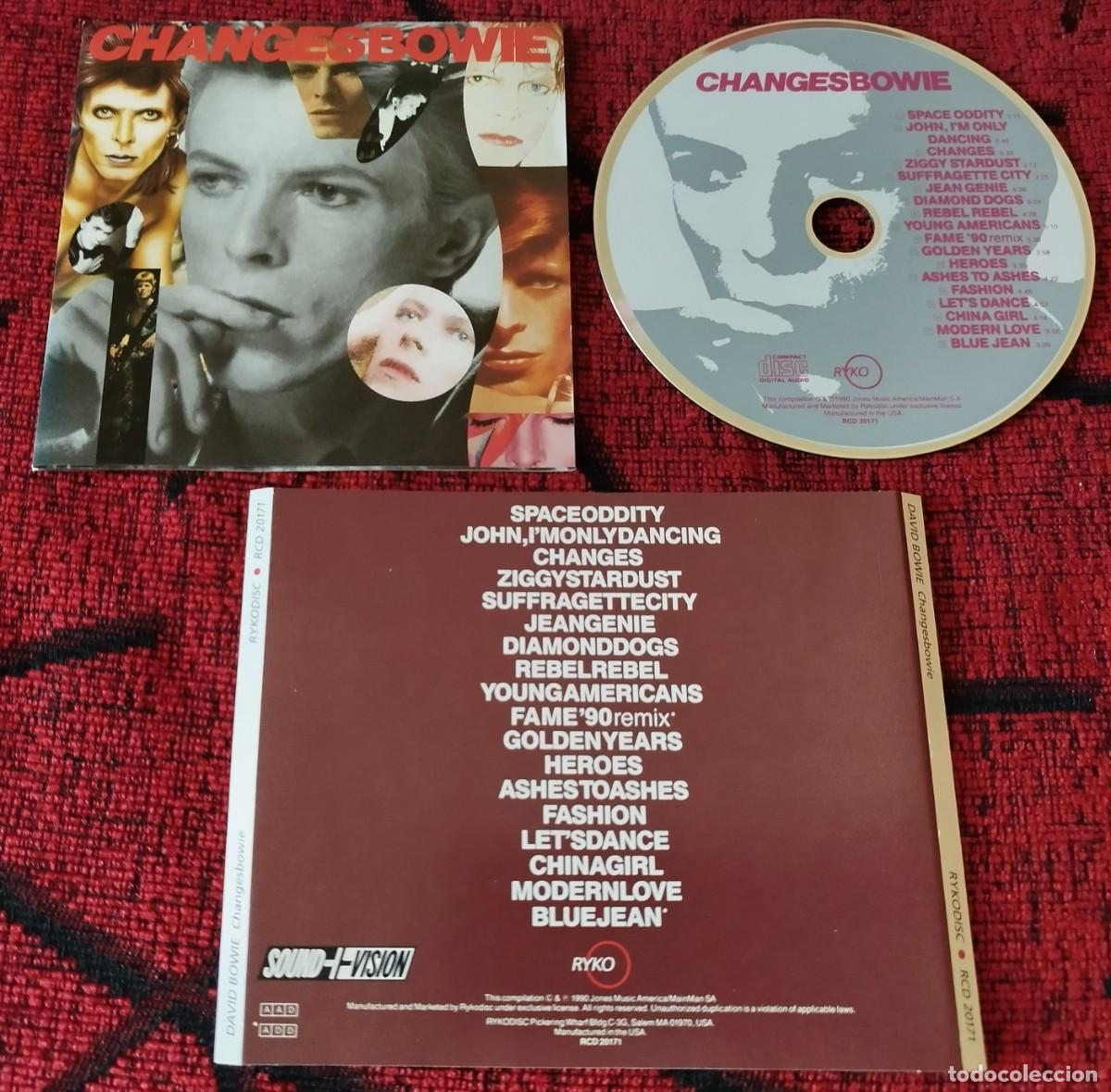 CDs de m&uacute;sica: DAVID BOWIE ** Changesbowie ** CD 1990 USA - Foto 1