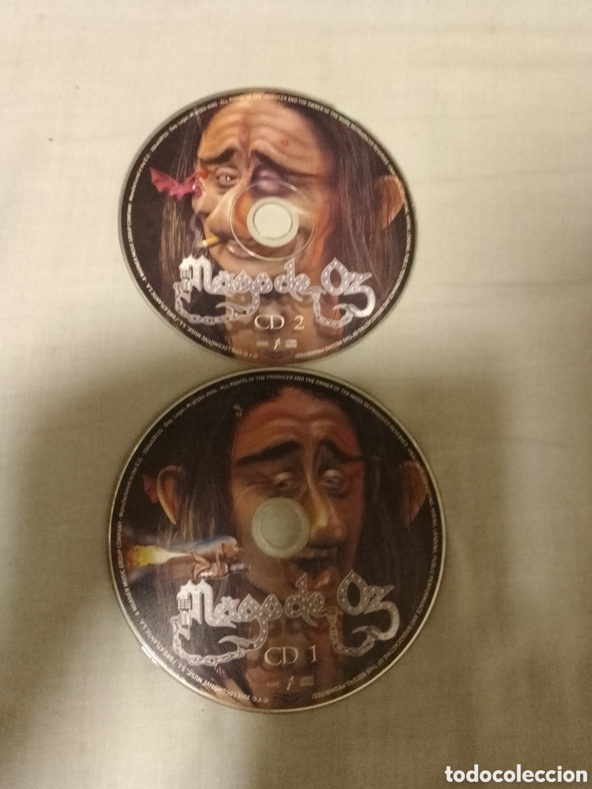 CDs de m&uacute;sica: LIBRO CD DE MAGO DE OZ GAIA DOS - Foto 2